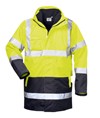 Parka sicurezza e protezione dalle intemperie ad alta visibilità Fortdress SPENCER