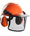 Casco forestale con cuffie antirumore 3M