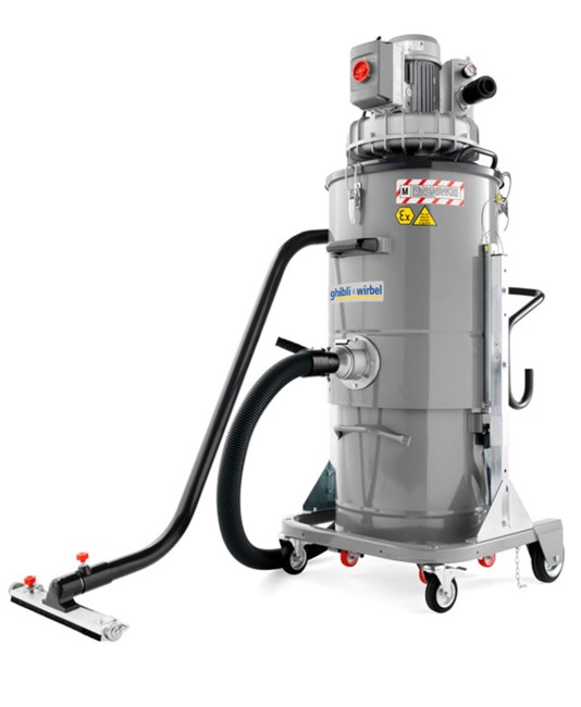 Aspiratore solidi liquidi carrellato trifase Ghibli & Wirbel InDust AX60 Aspiratore solidi liquidi carrellato trifase Ghibli & Wirbel InDust AX60