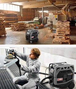 Aspirapolvere con scuotifiltro automatico Ghibli & Wirbel ToolPro WDA 40