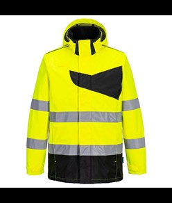 Giacca antipioggia ad alta visibilità Portwest
