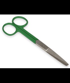 Forbici rette punte alterne in acciaio INOX