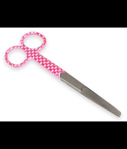 Forbici rette punte alterne in acciaio INOX