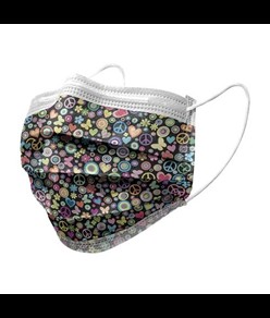 Mascherina chirurgica a fantasia