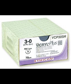 SUTURA ASSORBIBILE ETHICON VICRYL - 4/0 ago 17 mm