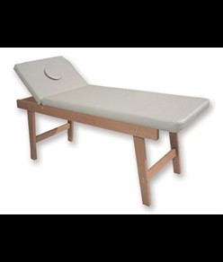 Lettino da visita in legno