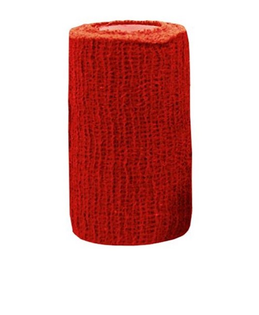 BENDA ELASTICA COESIVA 4 m x 10 cm - rossa BENDA ELASTICA COESIVA 4 m x 10 cm - rossa