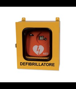 ARMADIETTO PER DEFIBRILLATORI CON ALLARME - uso interno/esterno