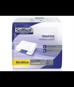 confezioni di traverse assorbenti per incontinenza  Soffisof Linea Idealite