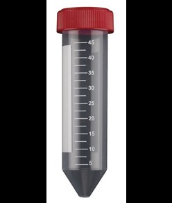 Provette per centrifughe graduate con tappo sterili