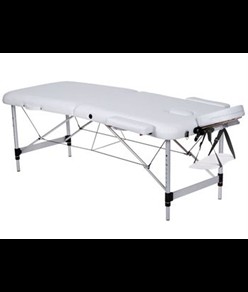 Lettino da massaggio in alluminio