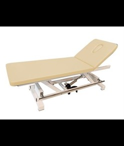 Lettino elettrico con barra perimetrale