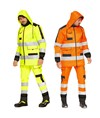 Pantalone protezione civile alta visibilità  BC052