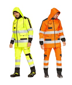 Pantalone protezione civile alta visibilità  BC052 Pantalone protezione civile alta visibilità  BC052