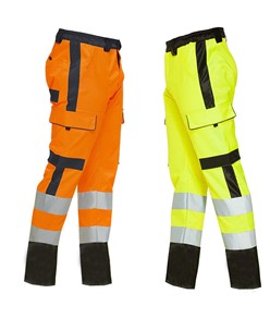 Pantalone protezione civile alta visibilità  BC052 Pantalone protezione civile alta visibilità  BC052