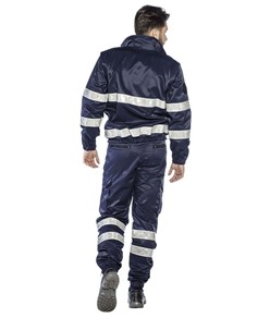 Giacca con bande rifrangenti Giacca con bande rifrangenti