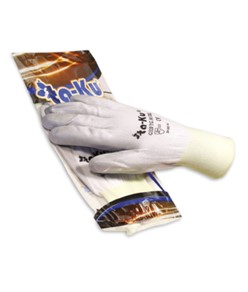 Guanti da lavoro in nylon spalmato PVC  in offerta