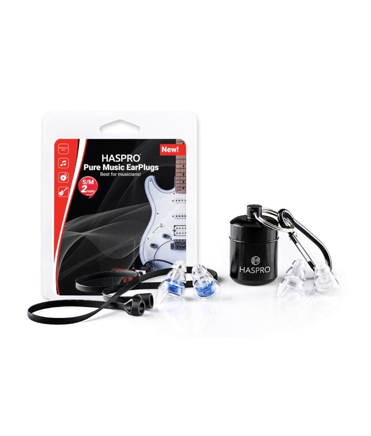 di tappi antirumore per musicisti Haspro