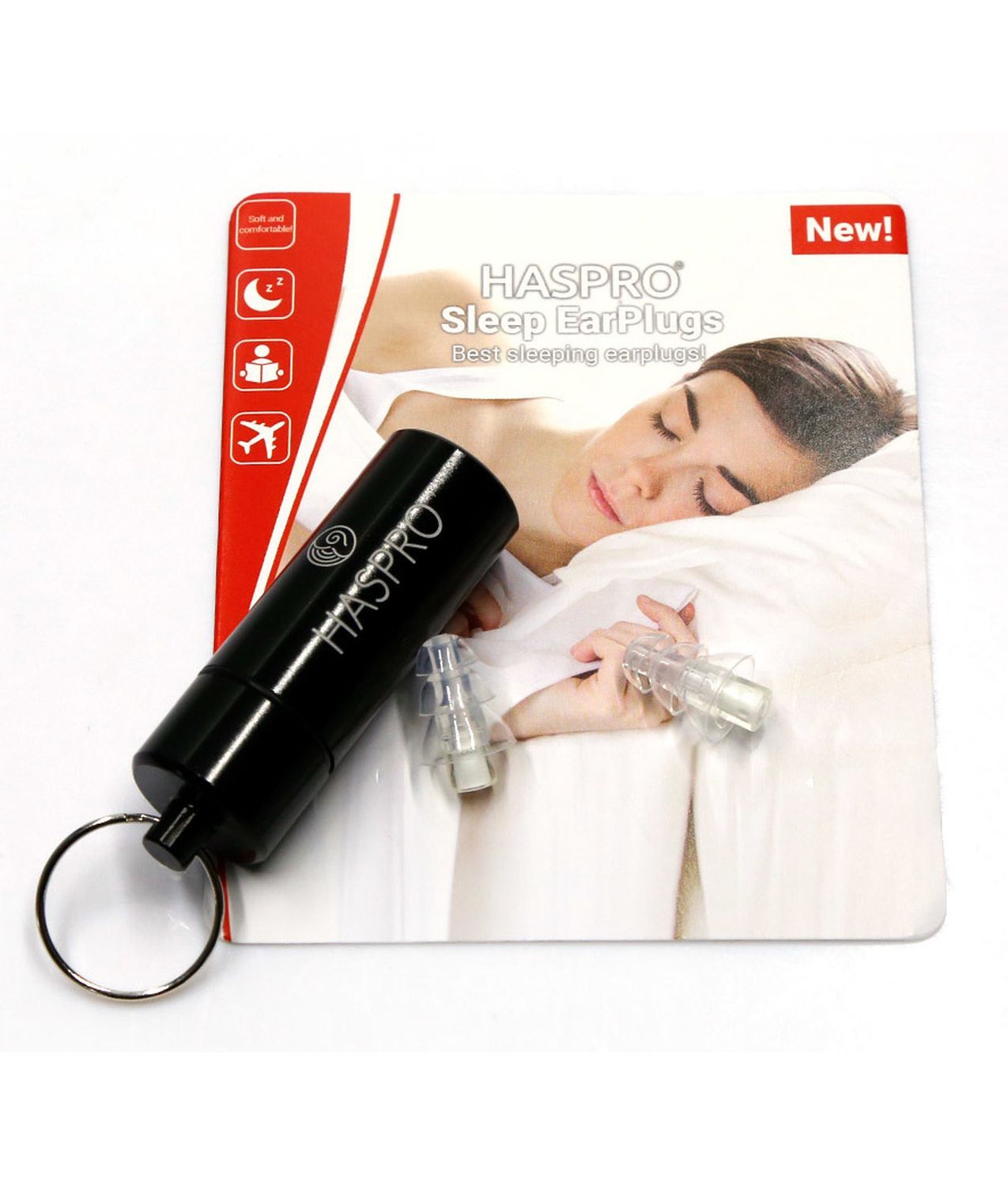 Tappi auricolari per dormire Haspro