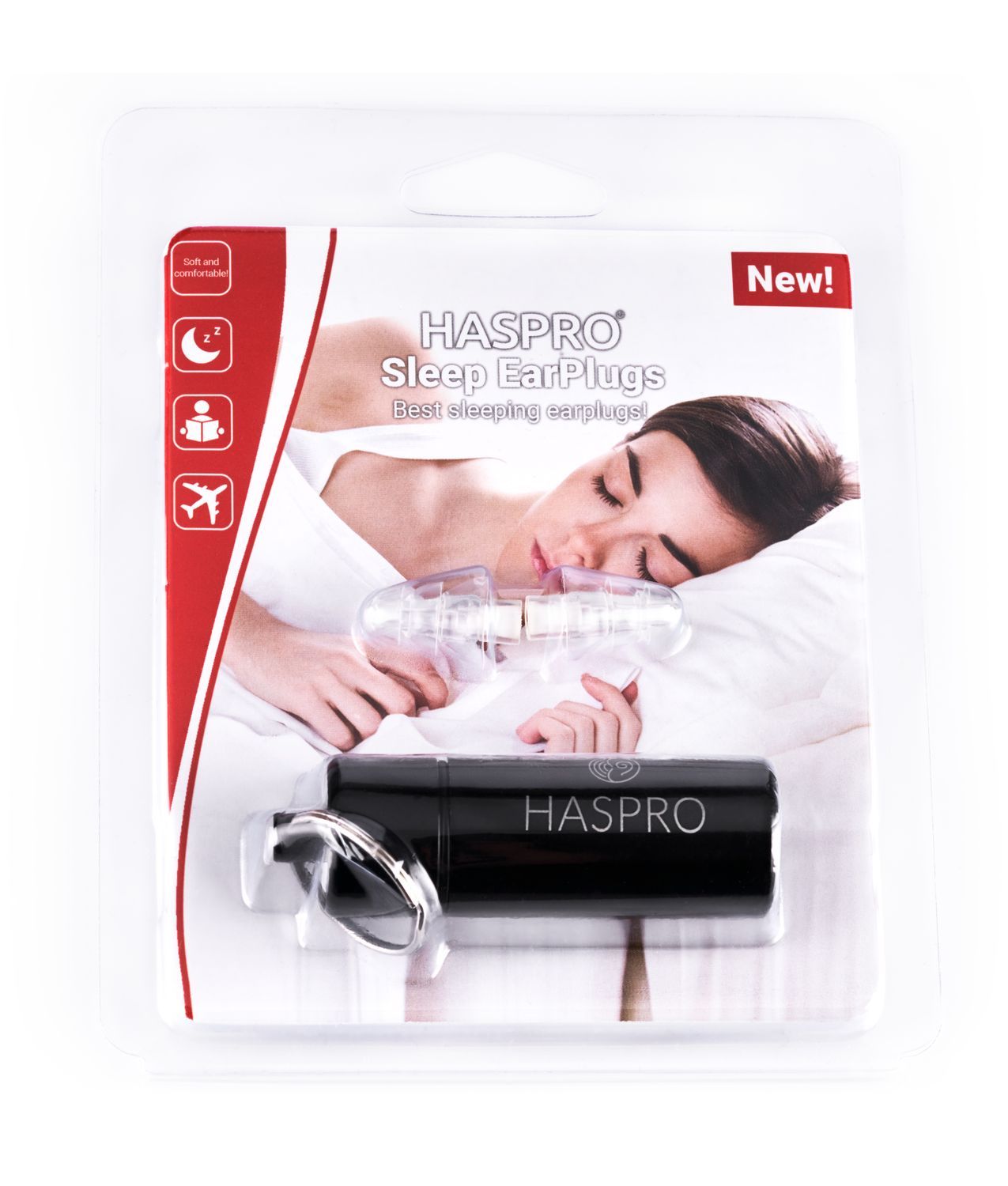 Tappi auricolari per dormire Haspro