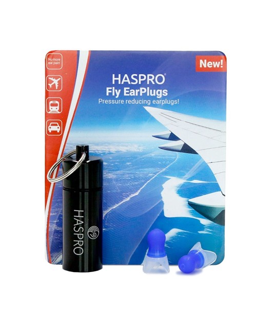 Tappi auricolari per viaggi in aereo Haspro Tappi auricolari per viaggi in aereo Haspro