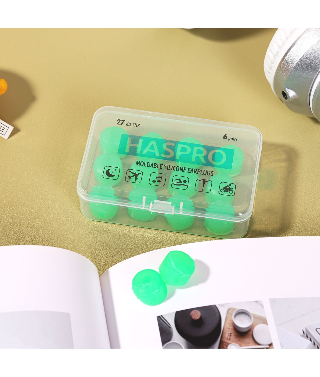 di tappi waterproof Haspro MOLD ALOE 6P