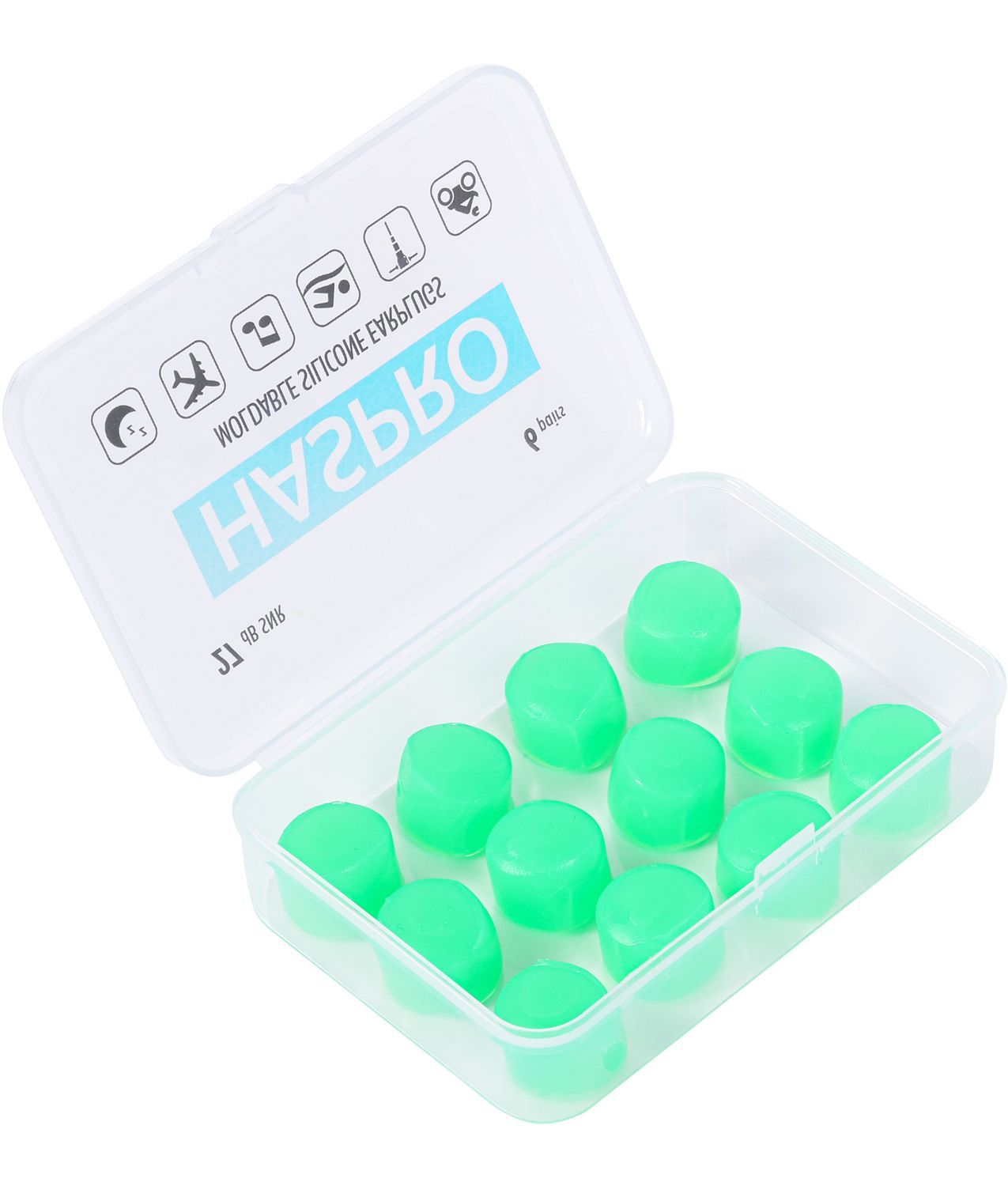 di tappi waterproof Haspro MOLD ALOE 6P