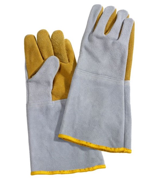 Guanti per saldatura in pelle crosta Guanti per saldatura in pelle crosta