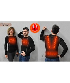 Maglia riscaldante con batteria Heaton