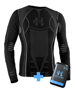 Maglia riscaldante con batteria Heaton
