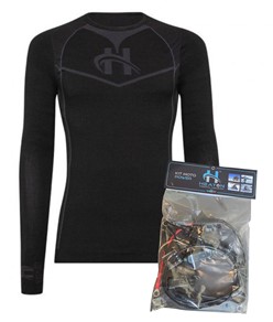 Maglia riscaldante per moto con batteria  Heaton Maglia riscaldante per moto con batteria  Heaton