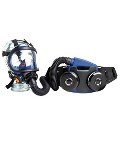 Maschera pienofacciale con turboventilatore Sundström SR 700