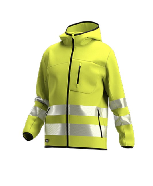 Felpa ad alta visibilità Safety Jogger Scuti Hoodie Felpa ad alta visibilità Safety Jogger Scuti Hoodie