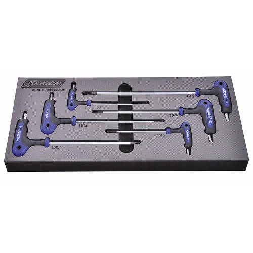 Set 6 chiavi a T Torx Kravm