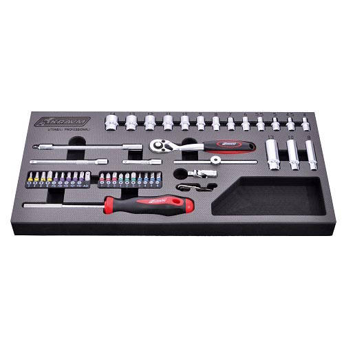 Set bussole con inserti 45 pezzi Kravm