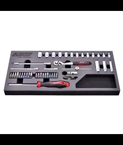 Set bussole con inserti 45 pezzi Kravm