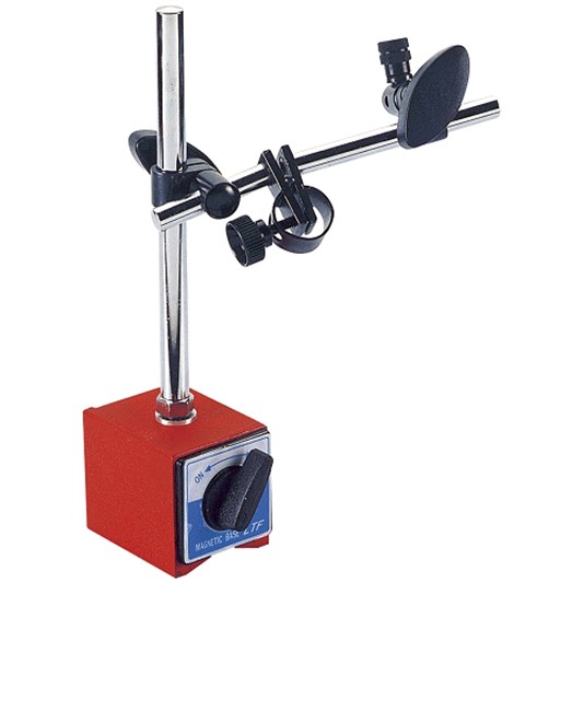 Base magnetica porta comparatori con asta fissa e orientabile LTF Base magnetica porta comparatori con asta fissa e orientabile LTF
