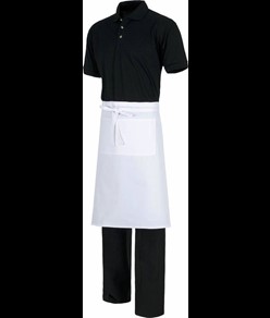 Grembiule lungo con due tasche Workteam