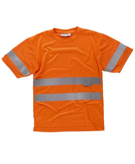 T-shirt manica corta bande rifrangenti Workteam T-shirt manica corta bande rifrangenti Workteam