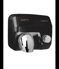 Asciugamani aria calda con pulsante Mediclinics Saniflow