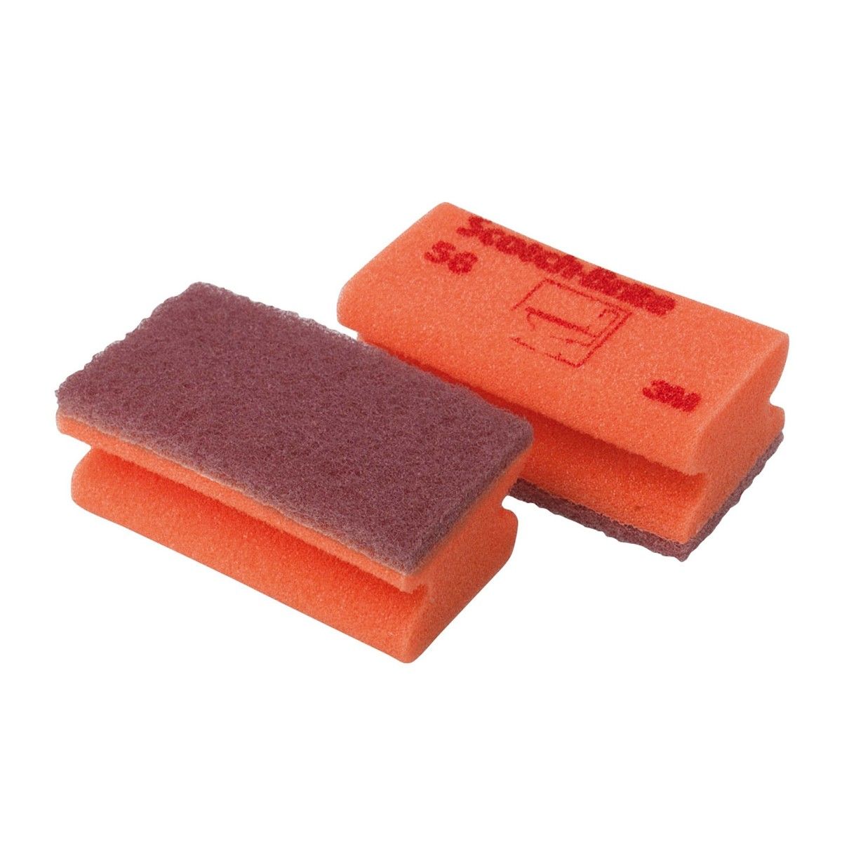 Accoppiati spugne salvavita delicato 3M Scotch-Brite™