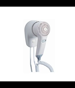 Asciugacapelli con base a muro per uso alberghiero Medial Yul Basic