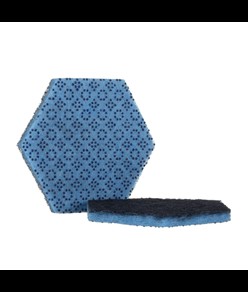 Fibre a doppia funzione delicata 3M Scotch-Brite™2000 Hex