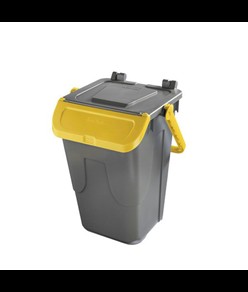 Bidone con sportello”a becco” in “Plastica Seconda Vita” Medial Duck