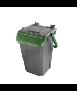 Bidone con sportello”a becco” in “Plastica Seconda Vita” Medial Duck