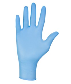 guanti monouso in nitrile senza polvere Mercator Nytrilex One by One