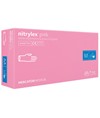 guanti monouso in Nitrile Mercator Nytrilex pink