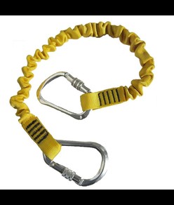 Fettuccia elastica con moschettoni