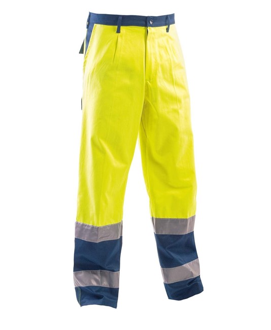 Pantaloni alta visibilità in cotone P&P Loyal AVB02110 Pantaloni alta visibilità in cotone P&P Loyal AVB02110