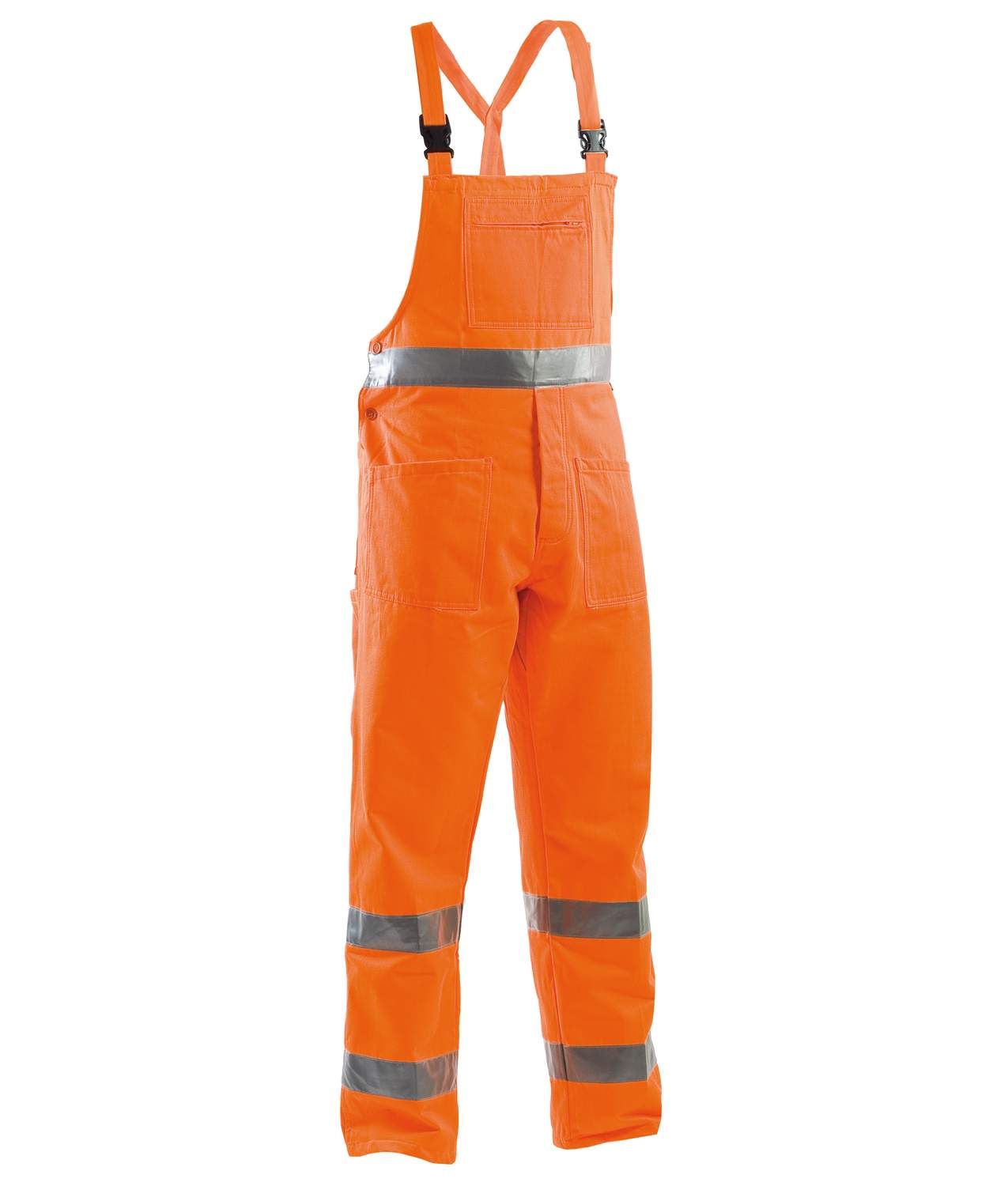 Pantaloni a pettorina alta visibilità P&P Loyal AVC04204